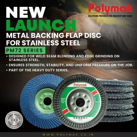 FLAP DISCS FOR STAINLESS STEEL | Polymak