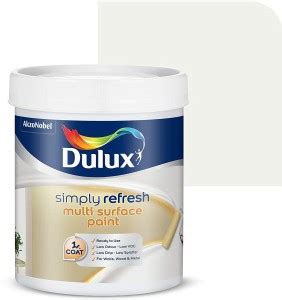 Dulux Simply Refresh DIY Multi Surface Paint Washable Coat, Low Drip ...