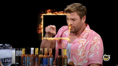 Chris Hemsworth uses box breathing to survive 'Hot Ones' - Blog