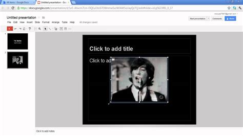 How to link online videos in powerpoint presentations using Google docs - YouTube
