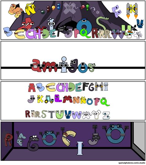 Spanish Alphabet Lores Comic Studio - Comic Studio
