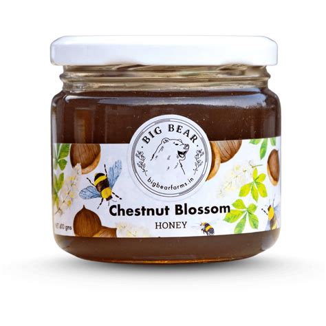 Chestnut Blossom Honey 400g – Big Bear Farms