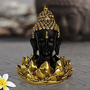Buy Karigaari India Buddha Idol on Lotus Showpiece Online at Low Prices ...