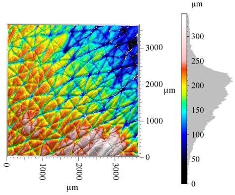 A Novel 3D Topography Stitching Algorithm Based on Reflectance and Multimap