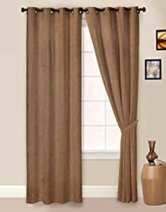 Buy Soumya Jute Solid Curtain Online at Low Prices in India - Amazon.in