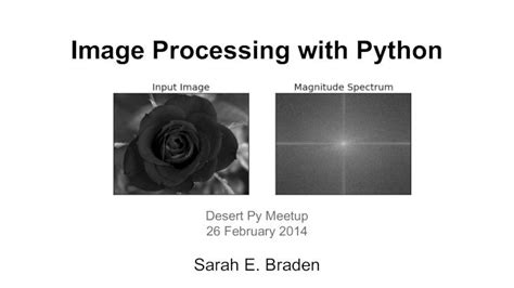 Image result for Image Processing with Python PDF