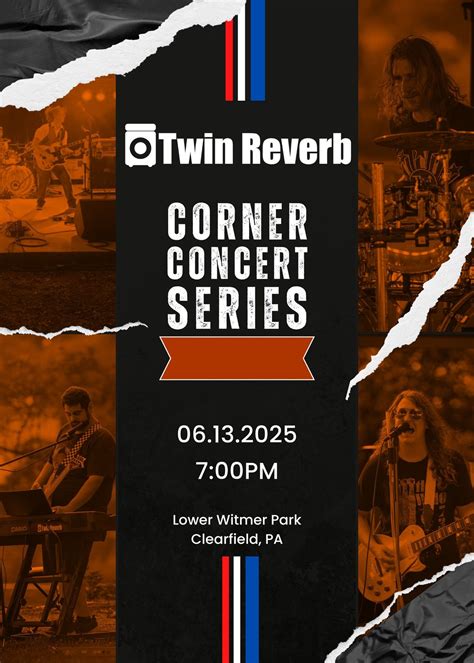 Twin Reverb @ Corner Concert Series, Lower Witmer Park, Clearfield, 13 ...