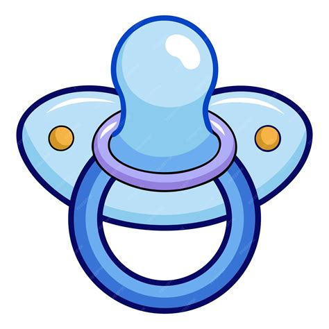 Baby pacifier clipart vector art and illustration | Premium AI ...