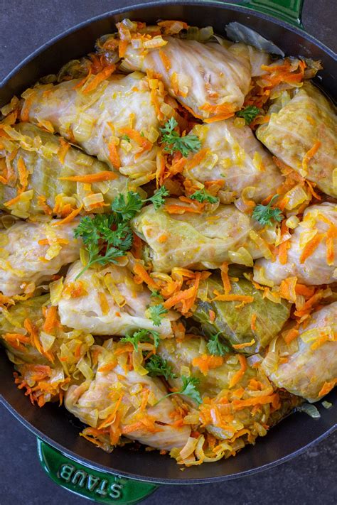 Vegan Stuffed Cabbage Rolls Oh She Glows at Lynn Sparks blog
