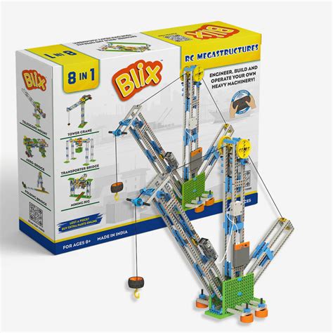 Blix 8 IN 1 Rc Megastructures (750+ Pieces) — Toycra