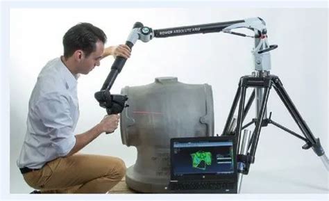 Portable Cmm Arm Services - Romer Arm With Scanner 3D Measurement ...
