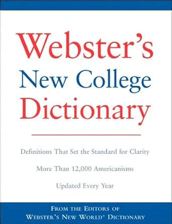 Buy Webster's New World College Dictionary Book Online at Low Prices in ...