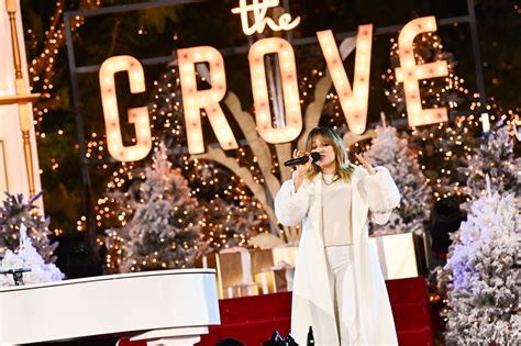 The Grove 2024 Tree-Lighting Holiday Kickoff: Rick Caruso & Lance Bass