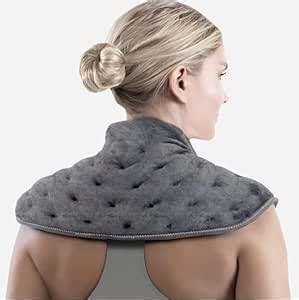 Toriox Neck & Shoulder Wrap Weighted Microwavable Hot & Cold Compress ...