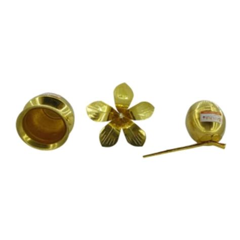 MAYAPURI Mangal Ghat | Puja Kalash with Mango Leaf & Coconut, Brass ...