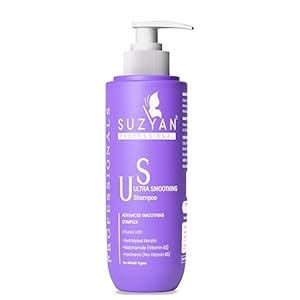 Buy Suzyan Professional Ultra Smoothing Shampoo | With Hydrolyzed ...