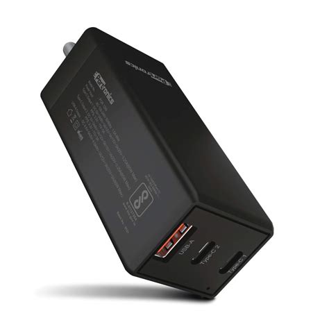 Portronics Adapto II 65W High Power Quick Charger with Triple Port (2 ...