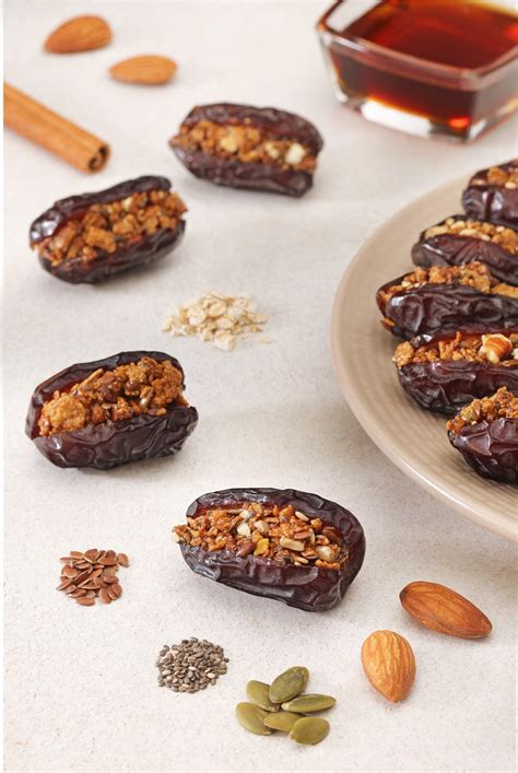 Safawi Dates with Crunch Nuts | Unique Flavor Fusion - Falcon Dates