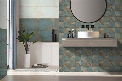 Buy Crust Riviera Green Tile | Ceramic wall - Nitco Tiles & Marble