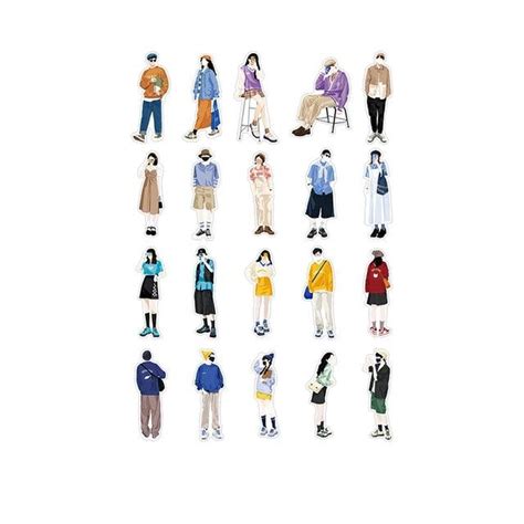 kawaii Character stickers