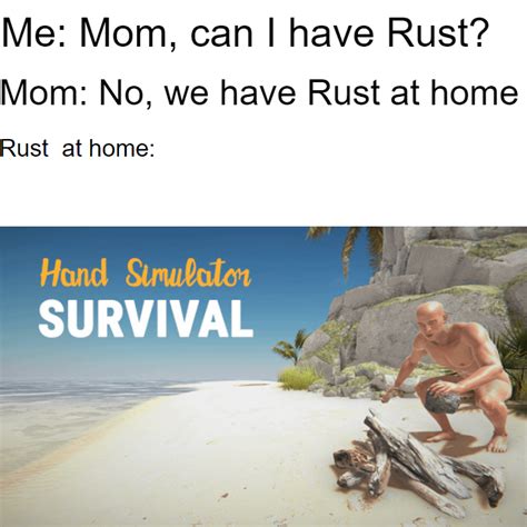 Image result for Rust Memory Meme
