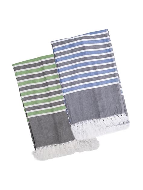 RAMRAJ COTTON 100% Pure Bamboo Towels (Pack of 2) — 0.83 x 1.6 m, 300 ...