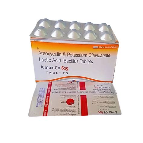 A MOX-CV 625 TABLETS Medi Moon Pharma