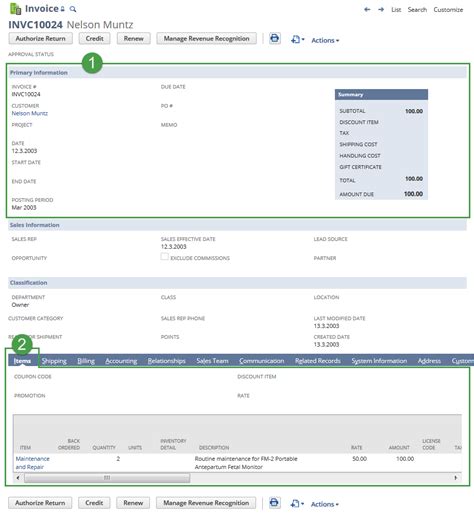 NetSuite Applications Suite - Main Line in Transaction Search Criteria