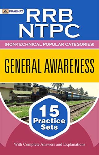 RRB NTPC GENERAL AWARENESS 15 PRACTICE SETS (Indian Railways ...