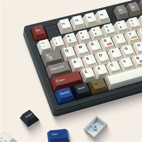 RETRO 100 PALETTE Cherry Profile Dye-Sub PBT Keycaps – CuriosityCaps