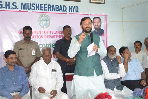 HRM addressing the gathering at Musheerabad Government Girls High ...