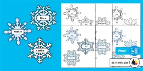 Editable Snowflake Name Labels