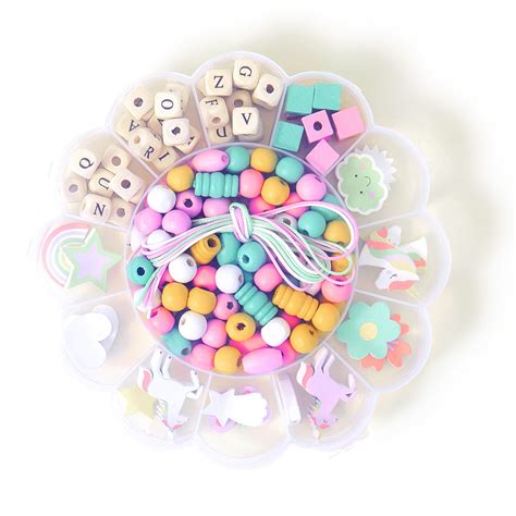 Buy Wooden Bead Myo Jewellery Kit - Accessorize India