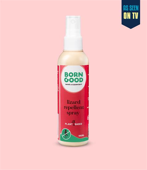 Plant-based Lizard Repellent Spray – BornGood