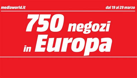 Media World festeggia i 750 negozi in Europa con un nuovo volantino