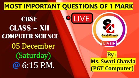 Class 12 Computer Science Swati Chawla 的图像结果