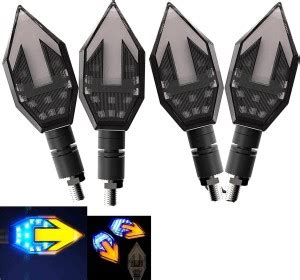 Vagary Front, Rear LED Indicator Light for Hero, Honda, Yamaha, TVS ...