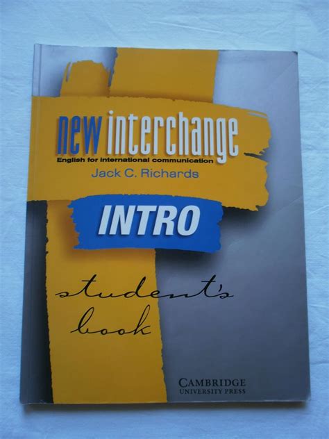 Buy New Interchange : Intro (Stu.bk) Int ed. Book Online at Low Prices ...