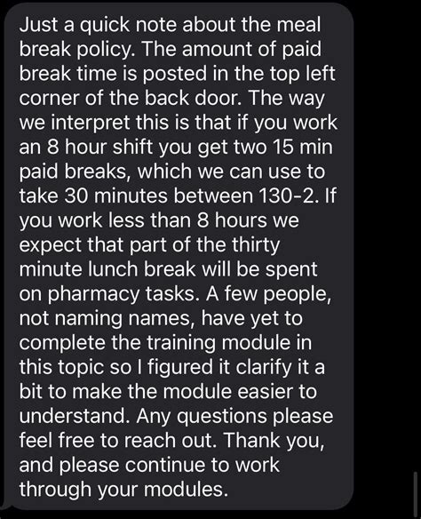 Lunch Break : r/CVS
