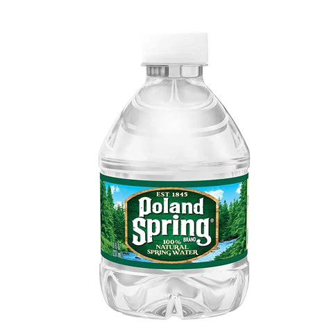 Buy Poland Spring 100% Natural Spring Water, 8 oz Plastic Bottles (8 oz ...