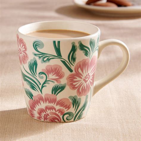 Buy Corsica Mohar Stoneware Printed Coffee Mug - 320ml from Corsica by ...