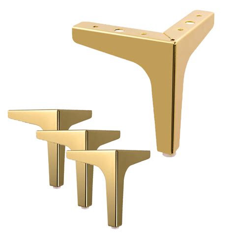 Buy HLMOptimo Gold Furniture Legs Sofa Legs Legs Coffee Table Legs ...
