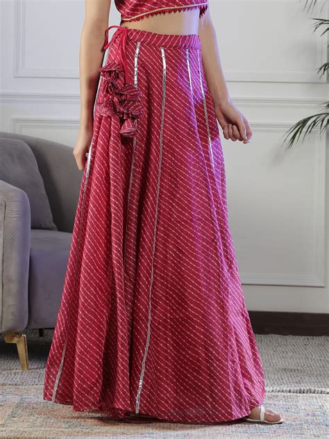 Women Leheriya Maxi Skirt – NEUDIS Store