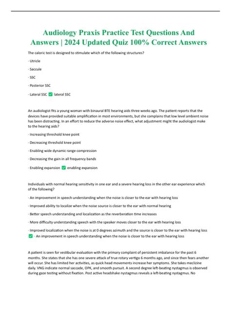 Image result for Audio Bee Test Answers