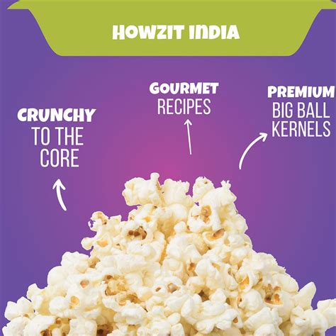 Gourmet Popcorn -Howzit India! Popcorn - Popcorn & Company