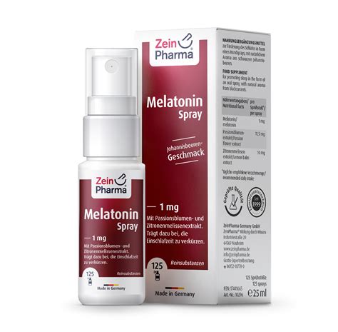 Melatonin Spray direkt beim Hersteller kaufen | ZeinPharma