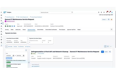 SAP Fieldglass Services Procurement | Logiciel d'achat de services