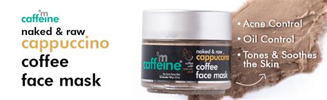 mCaffeine Anti Acne Cappuccino Coffee Face Pack for Oily Skin ...