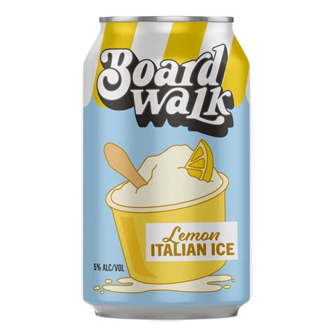 boardwalk lemon italian ice - Downeast Cider
