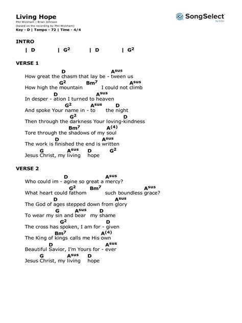 Image result for Living Hope Lyrics Tutorial